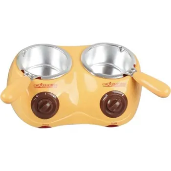 Cakesicq Temperovací přístroj na čokoládu žlutý