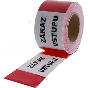 Výstražná páska Páska výstražná PVC 80mm x 250m ZÁKAZ VSTUPU PROFIT Sklad16 LO-38944 (LO-38944 PROFIT Sklad16 Váha v Kg: 0.8)