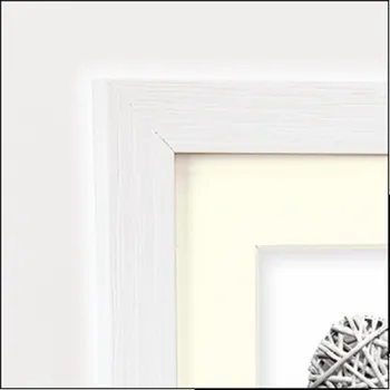 Rám na obraz ZEP Regent 4 pasparta 13x18 drevo obrazovy ram bila V32574