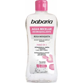 Micelární voda Babaria Rosa Mosqueta micelární voda pro citlivou pleť 400 ml