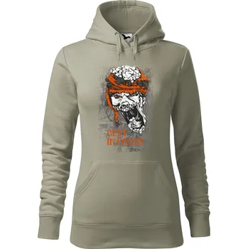 Pánská mikina Dámská mikina Rest in pieces Velikost (žena): M, Vyberte barvu: Světlá khaki