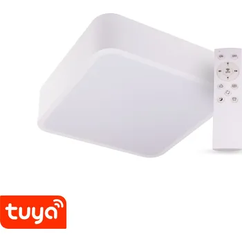 SMART Tuya LED svítidlo RENDO 36W CCT hranaté bílé