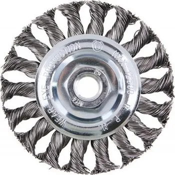 Kartáč okružní copánkový 100mm / 0,5mm - M14 FESTA PROFIT Sklad16 FT-22012 (FT-22012 PROFIT Sklad16 Váha v Kg: 0.274)