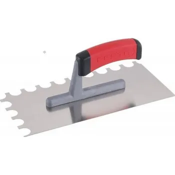 Zednické hladítko Hladítko zubové 280x130x1mm zub O16 nerez/gumová ručka PROFI FESTA PROFIT Sklad16 FT-31146 (FT-31146 PROFIT Sklad16 Váha v Kg: 0.36)