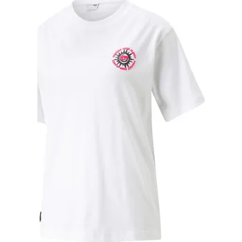 Dámské tričko Triko Puma DOWNTOWN Relaxed Graphic T-Shirt W 538362-002 Velikost L