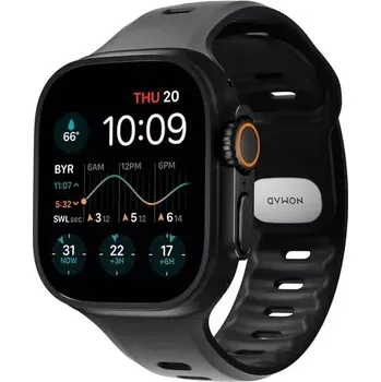 Řemínek na hodinky Nomad Tempo Band řemínek pro Apple Watch 49mm/Ultra černá (NM011482858)