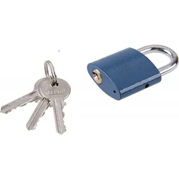 Visací zámek Zámek visací 63mm modrý FESTA PROFIT Sklad16 FT-23266 (FT-23266 PROFIT Sklad16 Váha v Kg: 0.47)
