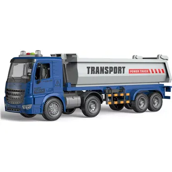 autíčko Wiky Vehicles Auto tahač sklápěč na setrvačník s efekty 38 cm