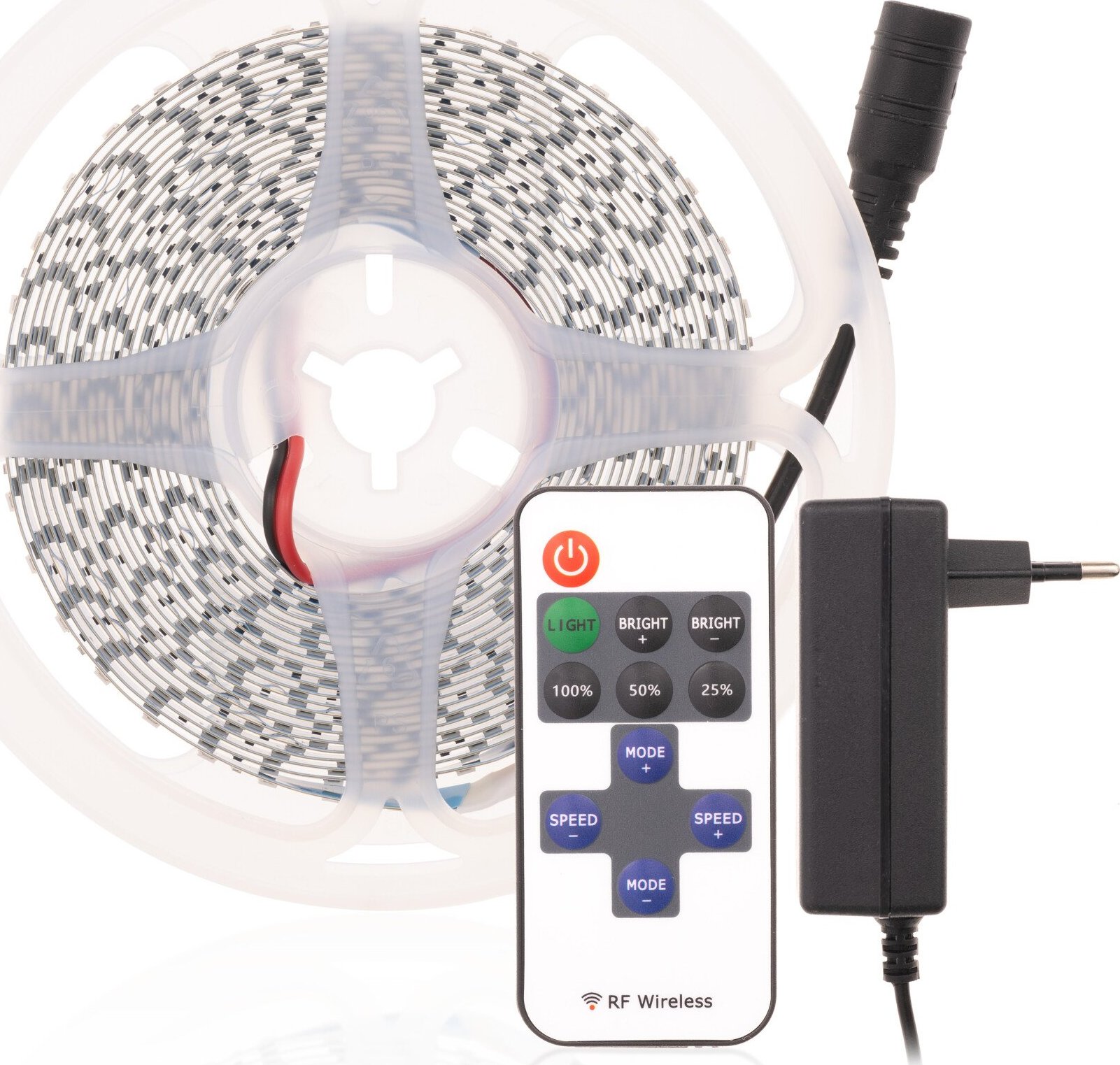 Sada LED pásku 5m 35W 12V-5M10W