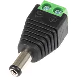 DC konektor se svorkovnicí (samec)