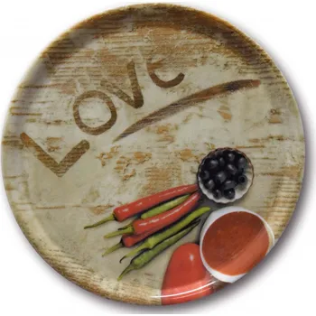 Talíř Saturnia Pizza talíř porcelánový 33 cm - Love