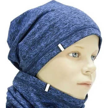 Čepice Fantom ZATEPLENÁ funkční čepice - modrý melír velikost: 58