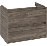 Villeroy & Boch Skyla - Skříňka pod umyvadlo 772x439 mm, 2 zásuvky, Stone Oak C79600RK