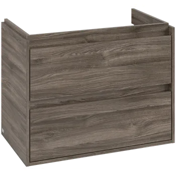 Koupelnový nábytek Villeroy & Boch Skyla - Skříňka pod umyvadlo 772x439 mm, 2 zásuvky, Stone Oak C79600RK