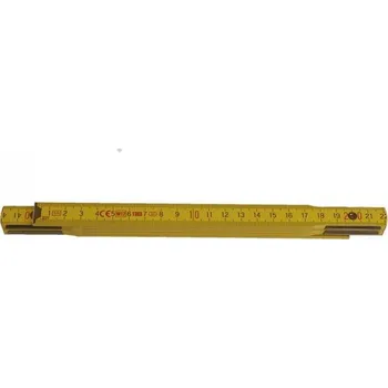 metr Metr skládací 2m dřevo žlutý PROFI PROFIT Sklad16 LO-13022 (LO-13022 PROFIT Sklad16 Váha v Kg: 0.12)