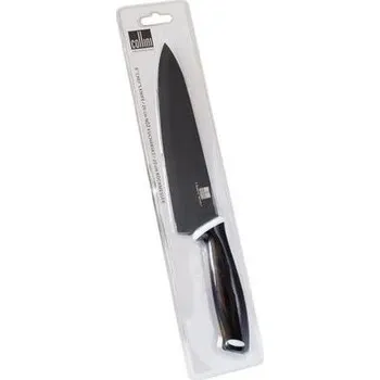 Kuchyňský nůž Nůž kuchařský černý 20 cm,teflon