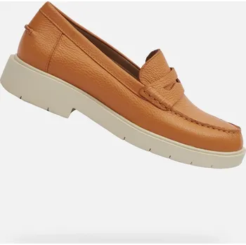 Dámské tenisky Dámské mokasíny Geox Spherica EC1 hnědá 37,5