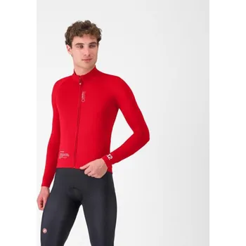 Cyklistická bunda CASTELLI Cyklistická větruodolná bunda - DO.DI.CI. - červená
