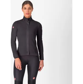 Cyklistická bunda CASTELLI Cyklistická zateplená bunda - ALPHA 150 W - černá