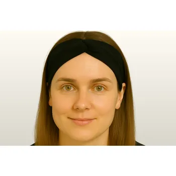 Čelenka BOHO čelenka kroucená semišová - černá