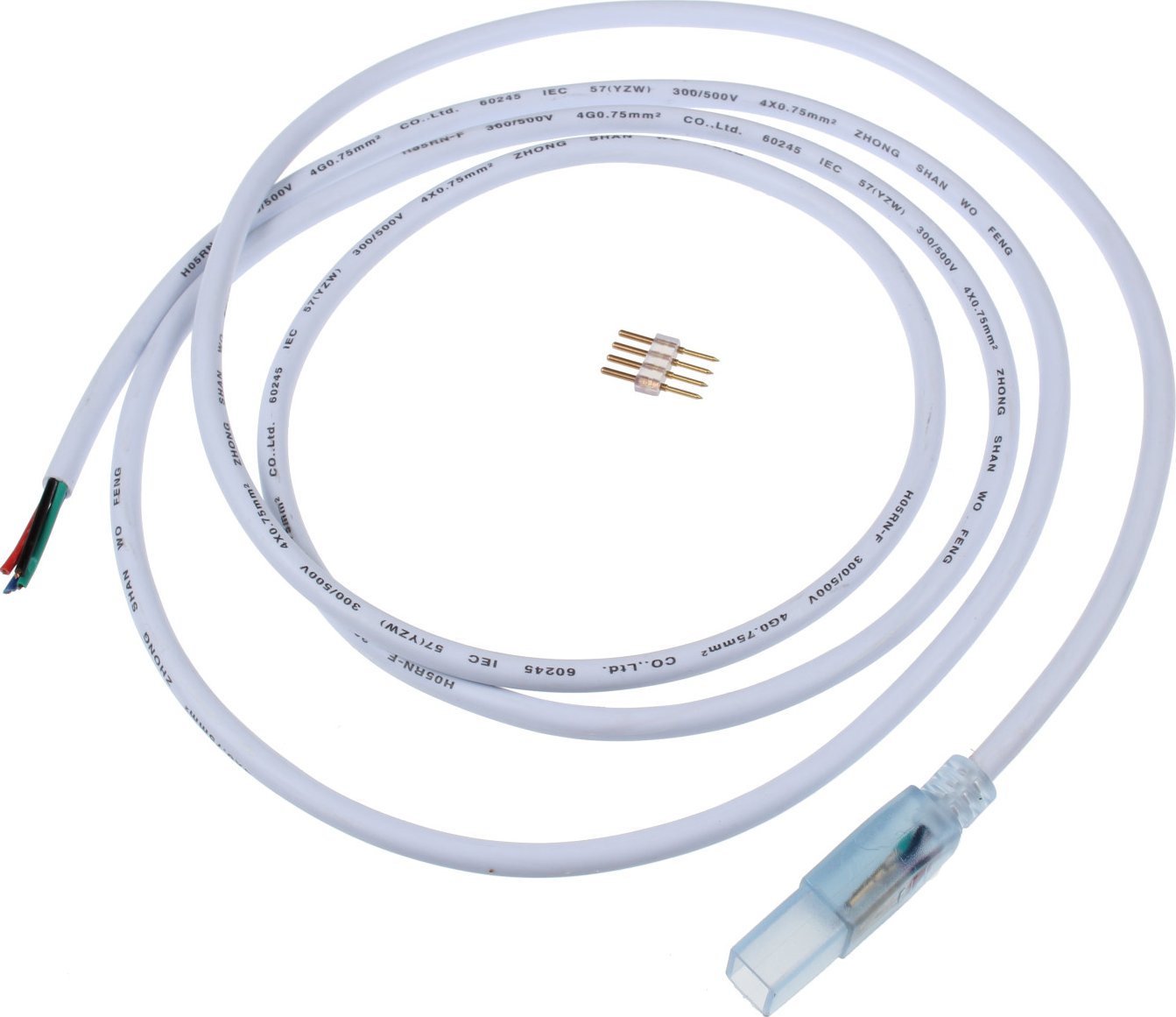 Přípojka LED RGB pásku na 230V