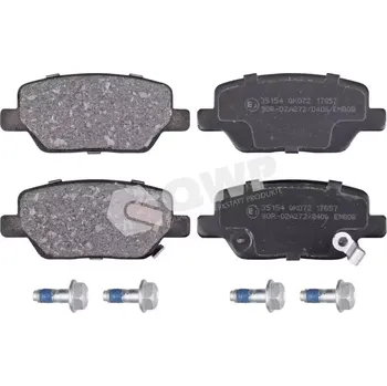 Brzdová destička QWP Sada brzdových destiček QWP WBP1350