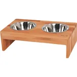 MA-NU Misky na dřevěném podstavci Two Velikost: L