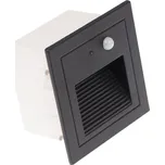 LED vestavné svítidlo PIR-LOPEN-B-IP65 černé