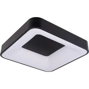 LED svítidlo ZULU 48W CCT hranaté černé stropní