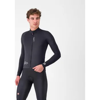 Cyklistická bunda CASTELLI Cyklistická větruodolná bunda - DO.DI.CI. - černá 2XL