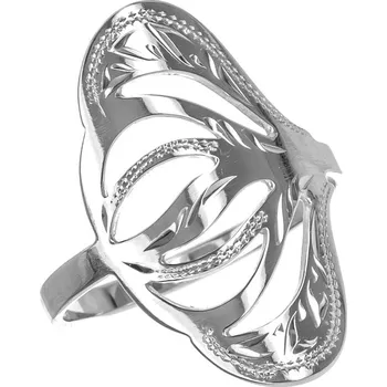 Šperk Argento 72784 Stříbrný prsten - s ručním gravírem | Velikost prstenu: 63mm