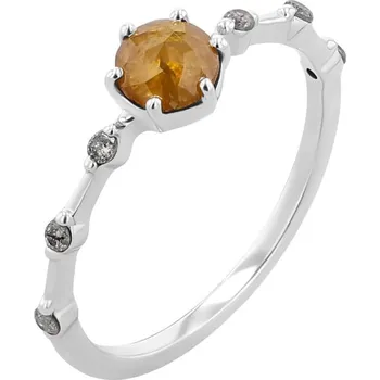 Prsten Prsten se salt and pepper diamanty Imelda