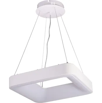 LED svítidlo ZULU 48W CCT hranaté bílé závěsné