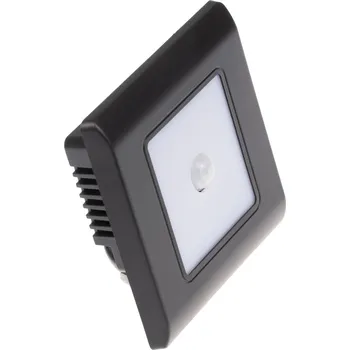 Osvětlení LED vestavné svítidlo PIR-RAN-B černé