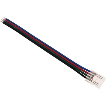 LED páska COB RGB 10mm přípojka s kabelem