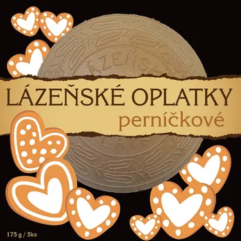 Lázeňské oplatky perníkové – s perníkovým kořením 175 g