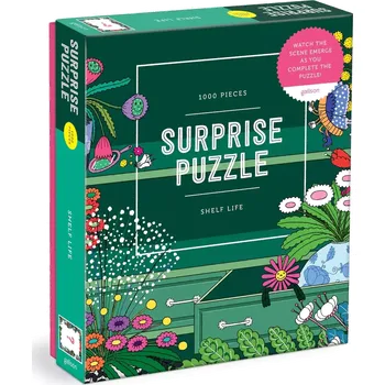 Puzzle Surprise puzzle Život na poličce 1000 dílků GALISON