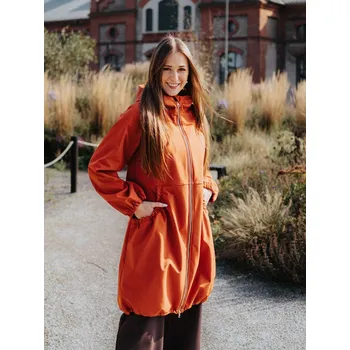 Dámský kabát Dámský Terakota Urban Kabát Velikost: M