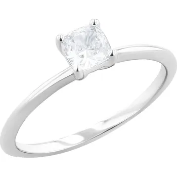 Prsten Zásnubní prsten s cushion lab-grown diamantem Macey