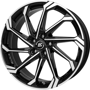 Disk Alu disk Brock RC36 8.5x20, 5x114,3, 66.1, ET37 Schwarz Glanz Voll-Poliert (SGVP)