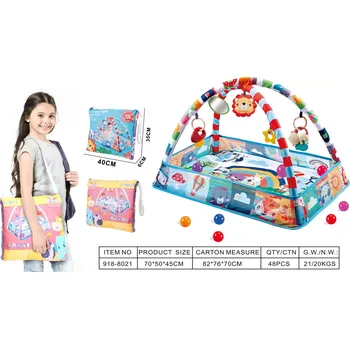 Hrací deka RKToys Dětská hrací a odpočinková podložka s hračkami