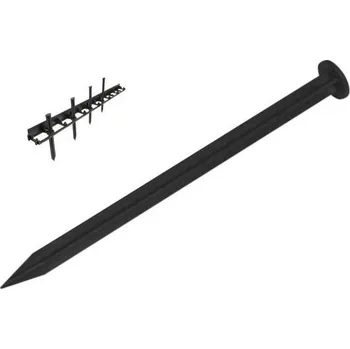 Zahradní obrubník Kolík kotvící na neviditelný obrubník 25cm OBKT25/50