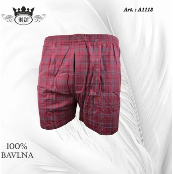 Trenýrky A1123-Trenýrky 100% bavlna i v nadměrných velikostech od 189kč Barva: Vzor-12, Velikost: 4XL