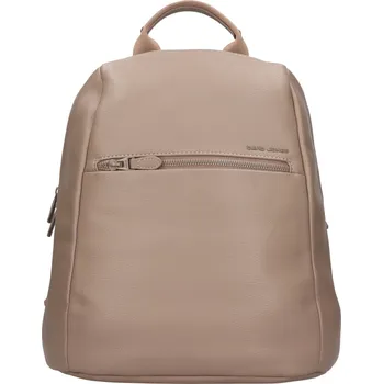 Městský batoh Módní dámský batoh David Jones Melanis - béžová