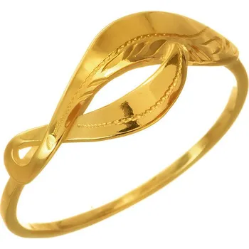 Prsten Argento 72659 Pozlacený stříbrný prsten - s ručním gravírem | Velikost prstenu: 55mm
