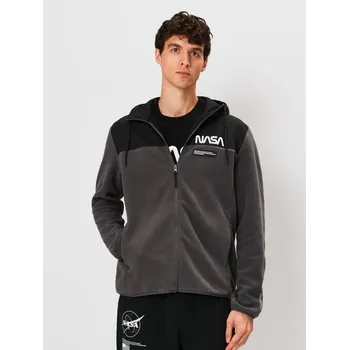 Pánská mikina Sinsay - Mikina NASA - šedá - 959EU-90X - 959EU-90X-2XL