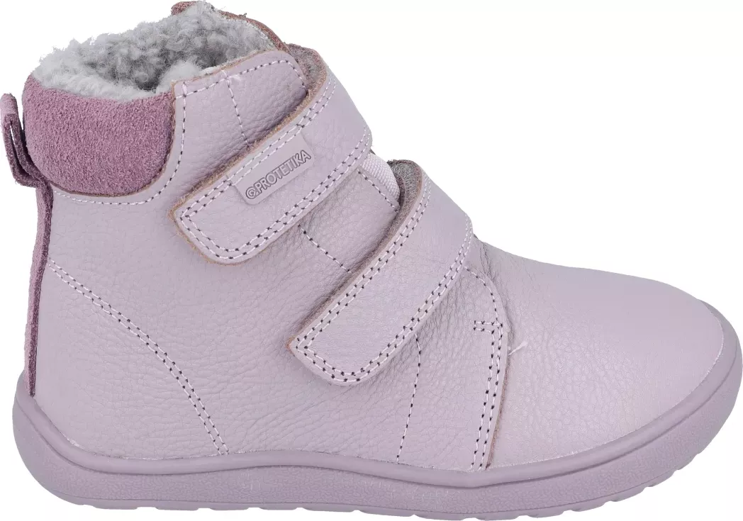 Zimní barefoot boty Protetika Beka lila 28