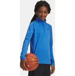 Chlapecké triko UNDER ARMOUR UA TECH 2.0 1/2 ZIP 1363286-402 MODRÁ 164