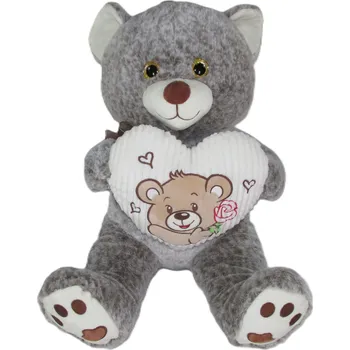 plyšák Vizopol Medvěd se srdcem 45 cm