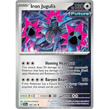 Karetní hra Iron Jugulis 158/182 - Paradox Rift Typ karty: Holo Reverse Holo